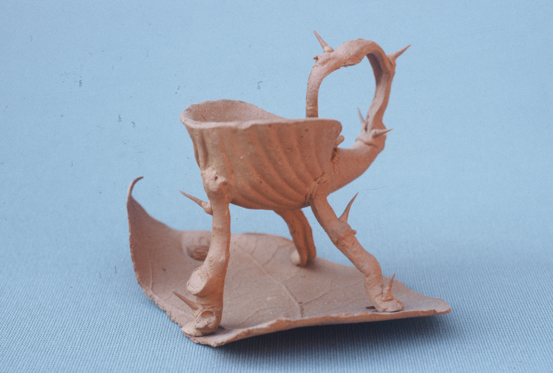 Cup and Saucer Terracotta